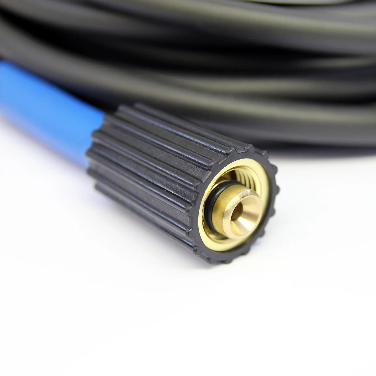 Protective-Sleeved Pressure Washer Hose