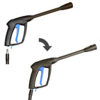 Protective-Sleeved Pressure Washer Hose