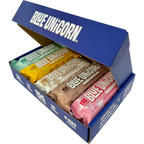 Protein Bar Variety Pack, 10 Soft and Fluffy Bars in Five Flavors with 15 Grams of Protein per Bar