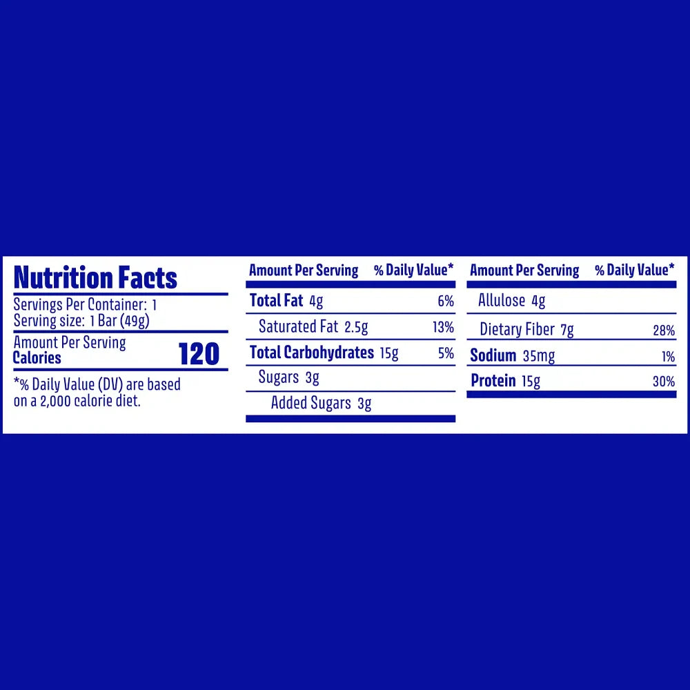 Protein Bar Variety Pack, 10 Soft and Fluffy Bars in Five Flavors with 15 Grams of Protein per Bar