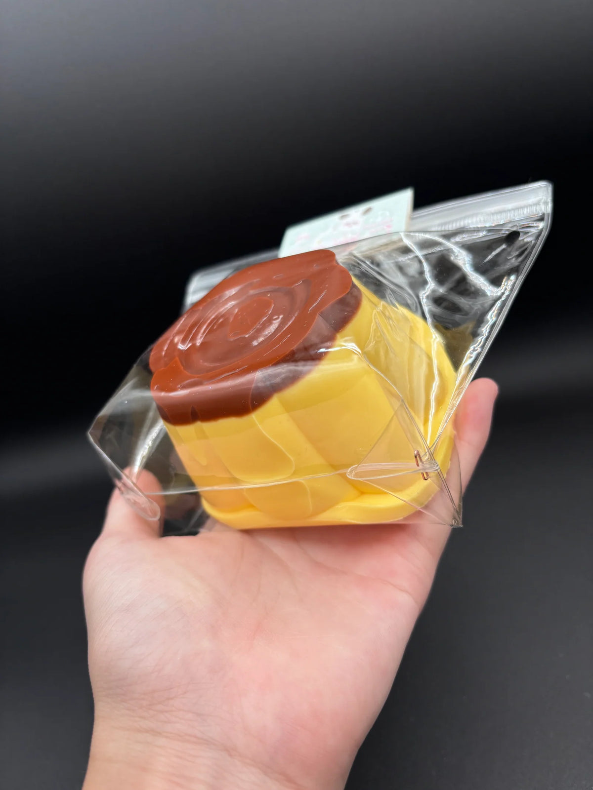 Pudding Squishy Toy with Slow-Rising Soft Silicone Texture, Gift-Ready Box and Cute Handcrafted Details