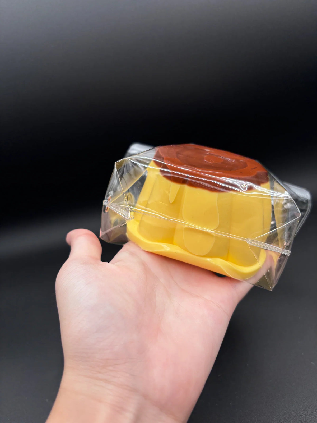 Pudding Squishy Toy with Slow-Rising Soft Silicone Texture, Gift-Ready Box and Cute Handcrafted Details