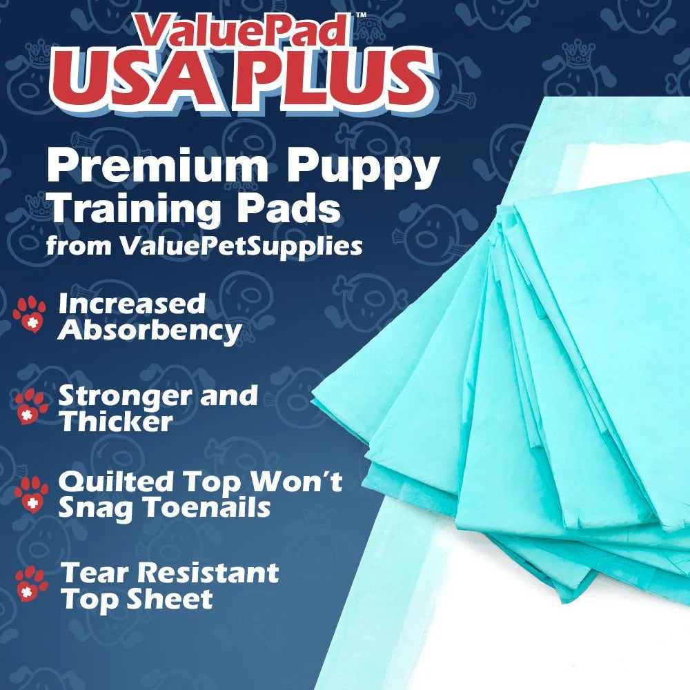 Puppy Training Pads, Large 28 x 30 Inch, 100 Count Bulk Pack