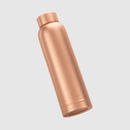Pure Copper Water Bottle in 700ml or 900ml Sizes with Protective Sleeves and Optional Custom Engraving