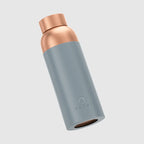 Pure Copper Water Bottle in 700ml or 900ml Sizes with Protective Sleeves and Optional Custom Engraving