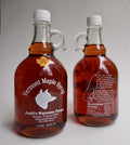 Pure Vermont Maple Syrup in a 1 Liter Glass Bottle