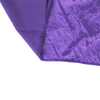 Purple Velvet Rectangular Tablecloth, 90 x 132 Inch Seamless