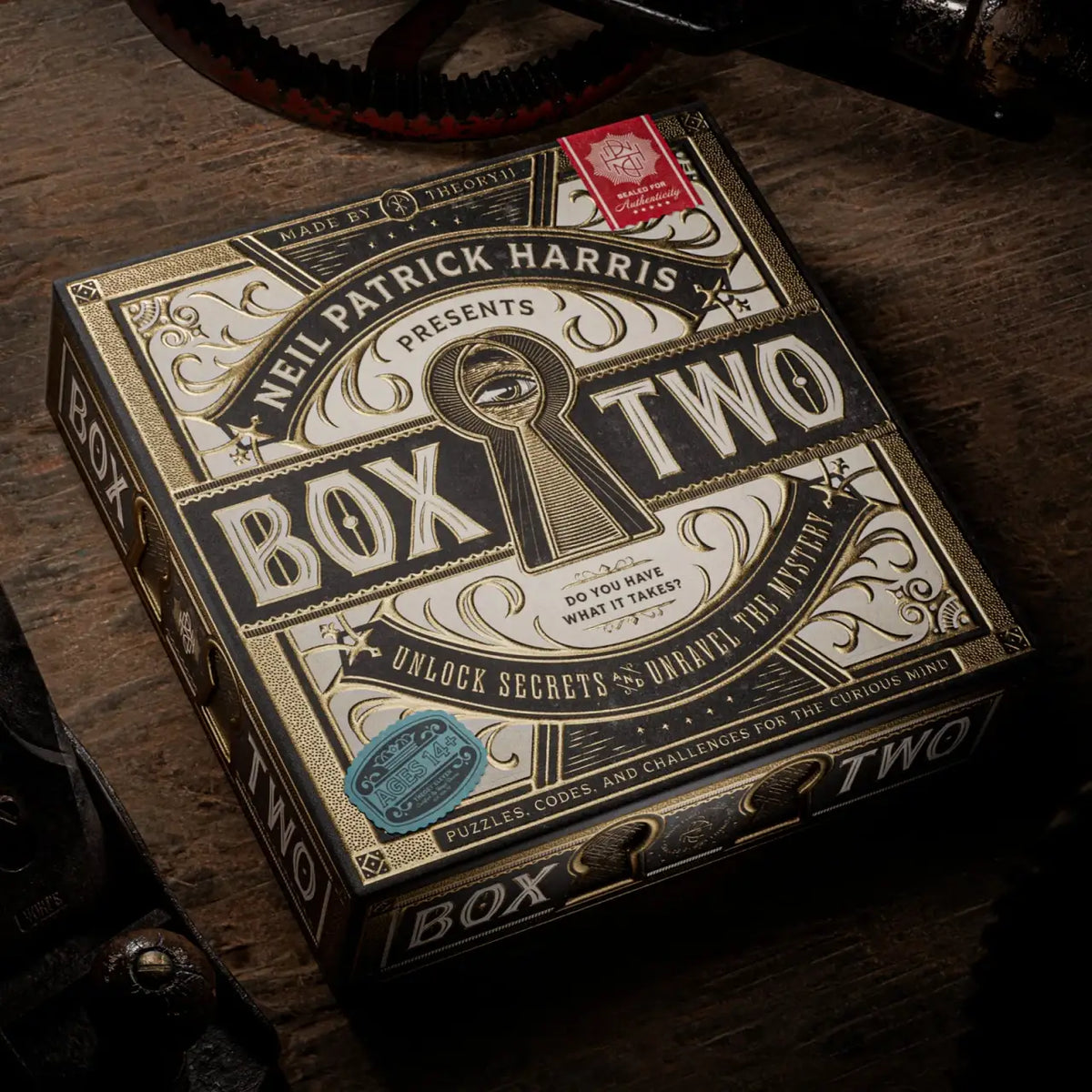 Puzzle Box Two Interactive Mystery Challenge with Layered Riddles, Secrets and Team-Based Brain Teasers