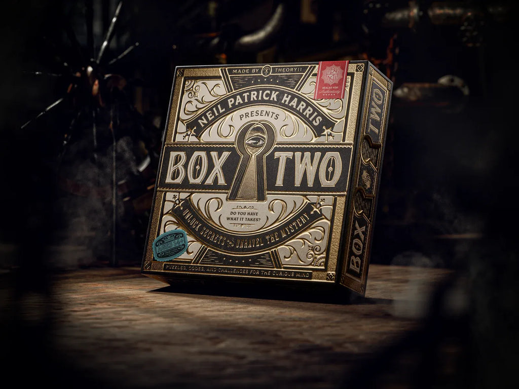 Puzzle Box Two Interactive Mystery Challenge with Layered Riddles, Secrets and Team-Based Brain Teasers