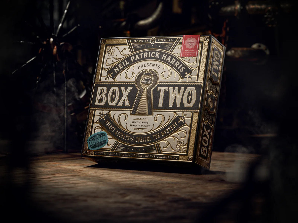 Puzzle Box Two Interactive Mystery Challenge with Layered Riddles, Secrets and Team-Based Brain Teasers