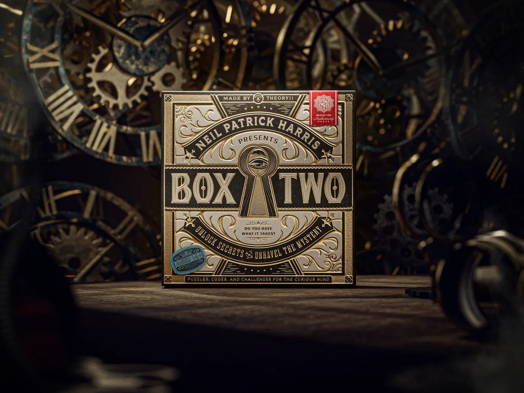 Puzzle Box Two Interactive Mystery Challenge with Layered Riddles, Secrets and Team-Based Brain Teasers