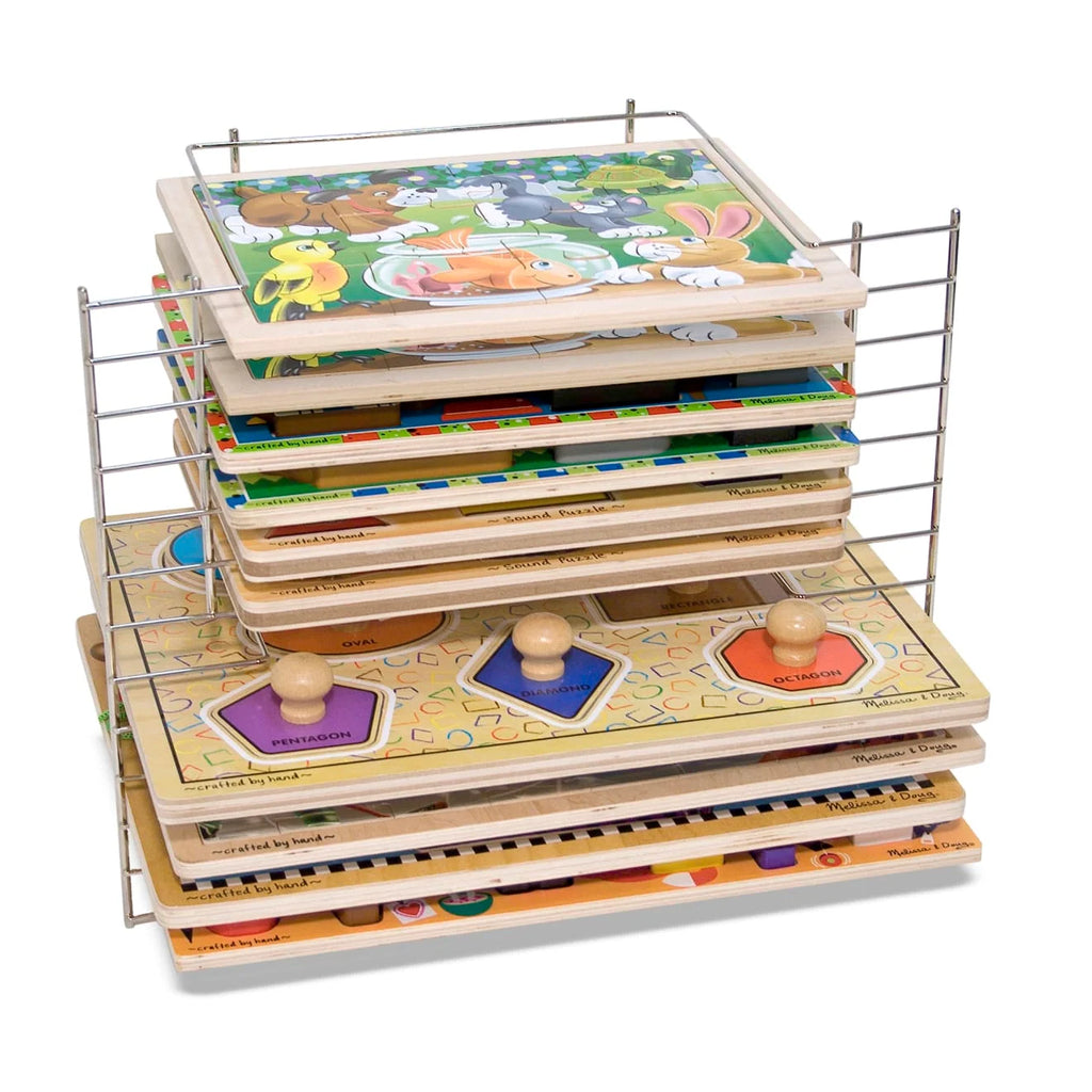 Puzzle Storage Rack