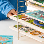 Puzzle Storage Rack