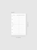 Quad Graph Planner Inserts, Pocket