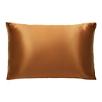 Queen Bronze Mulberry Silk Pillowcase, 22-Momme 100% Pure Silk,