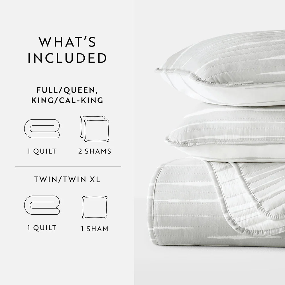 Quilted Coverlet Set