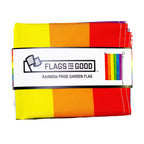Rainbow Pride Garden Flag, 18 x 12 Inch Six-Stripe LGBTQ+ Outdoor