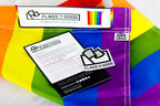 Rainbow Pride Garden Flag, 18 x 12 Inch Six-Stripe LGBTQ+ Outdoor