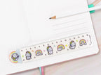 Rainbow Unicorn Planner Box Set with Dot-Grid Journal, Stickers, Washi Tape, Acrylic Ruler and Enamel Pin