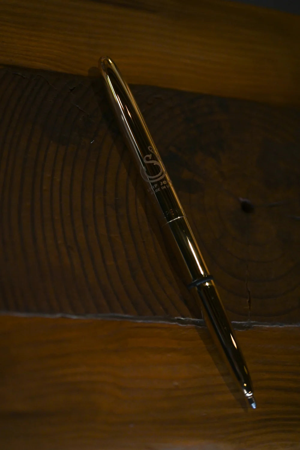 Raw Brass Pocket Pen