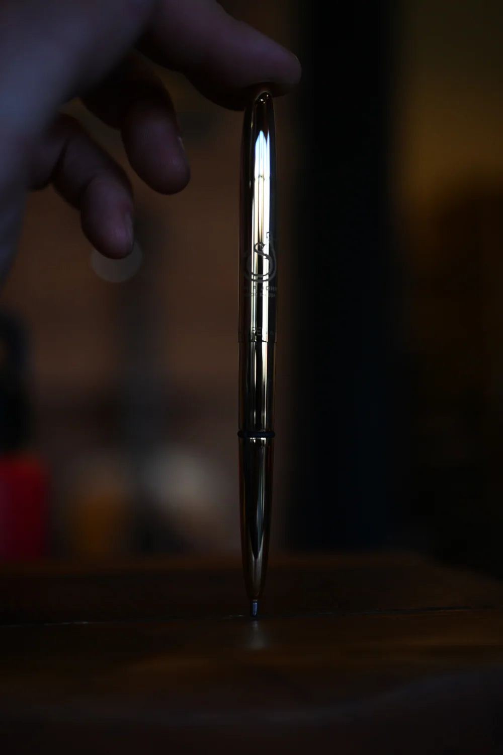 Raw Brass Pocket Pen