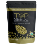 Raw Pumpkin Seeds in a 16 oz Resealable Pouch for Simple Snacking, Salad Toppings and Home Baking