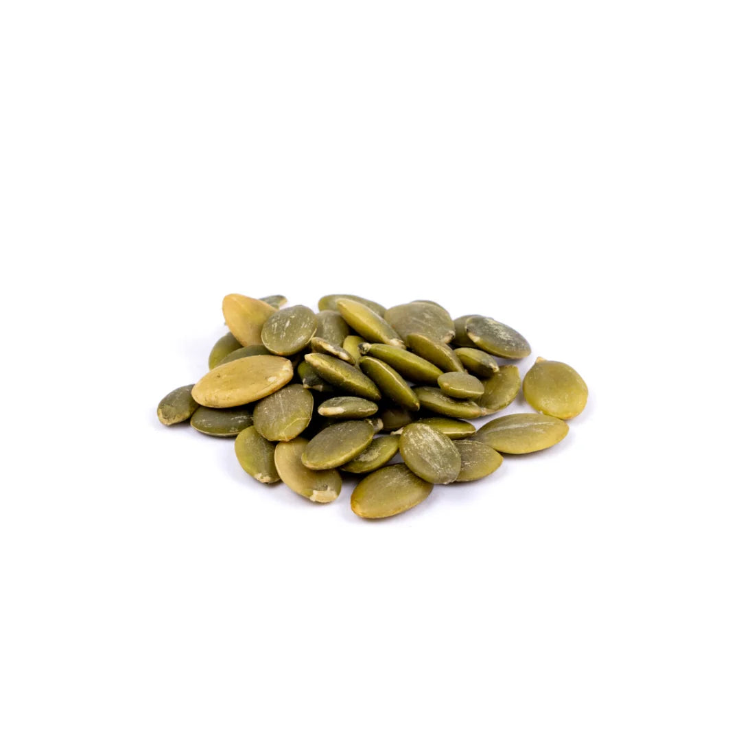 Raw Pumpkin Seeds in a 16 oz Resealable Pouch for Simple Snacking, Salad Toppings and Home Baking