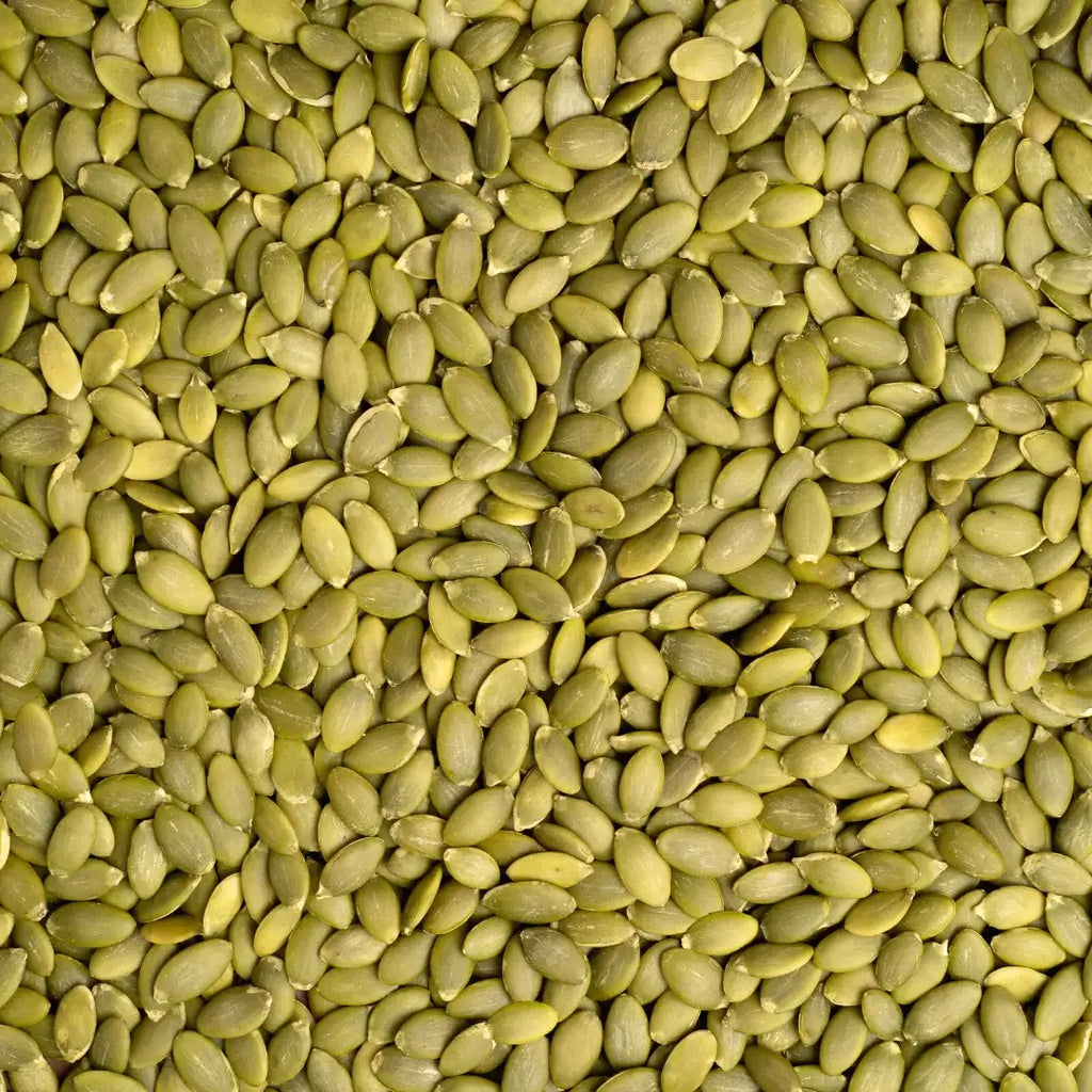 Raw Pumpkin Seeds in a 16 oz Resealable Pouch for Simple Snacking, Salad Toppings and Home Baking