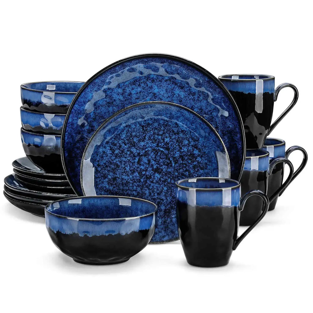 Reactive Glaze Dinnerware Set