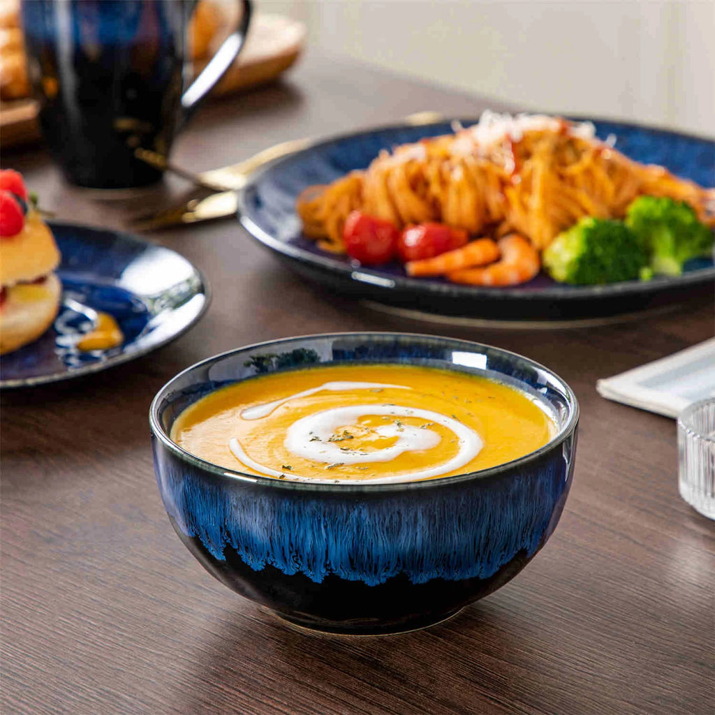 Reactive Glaze Dinnerware Set