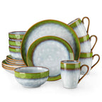 Reactive Glaze Dinnerware Set
