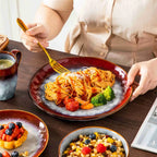 Reactive Glaze Dinnerware Set