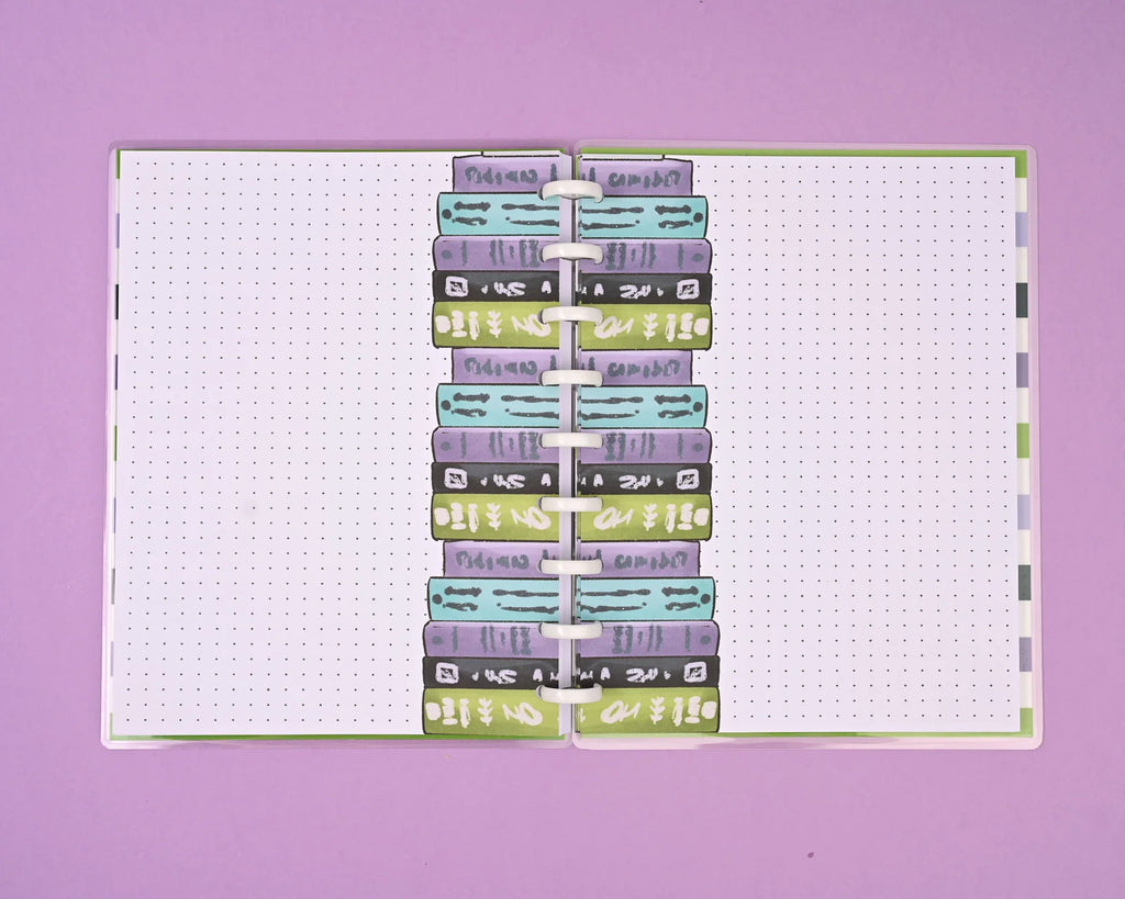 Reading Journal 2026 with Weekly Tracking Pages, 100 Book Challenge, Reviews, Dot Grid Notes and Sticker Sheets