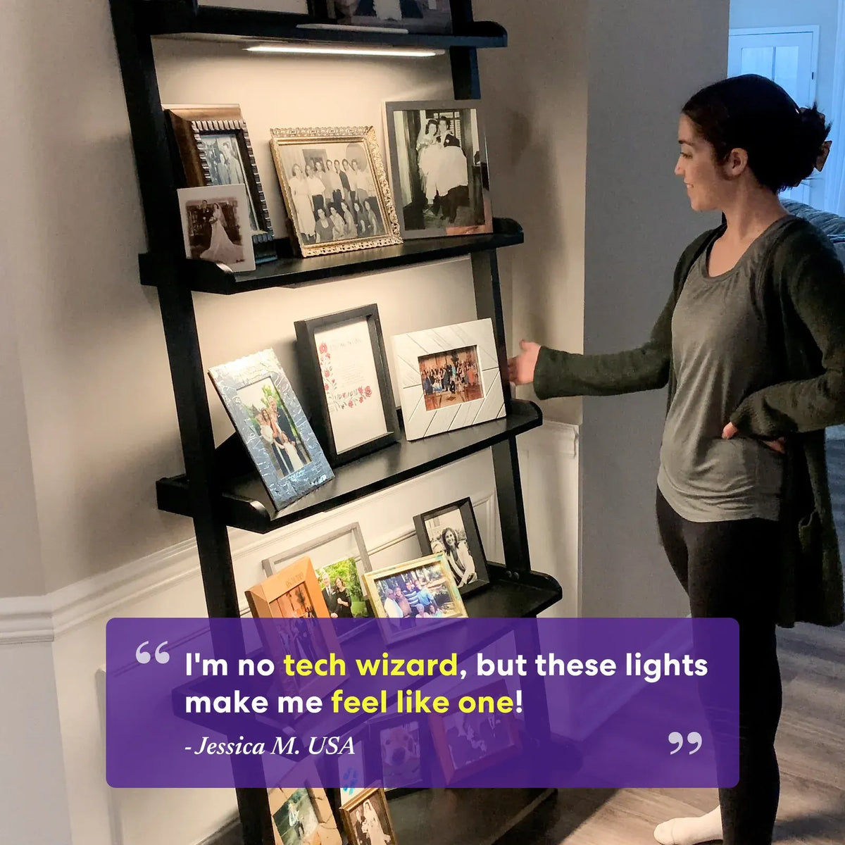 Rechargeable Cabinet Light