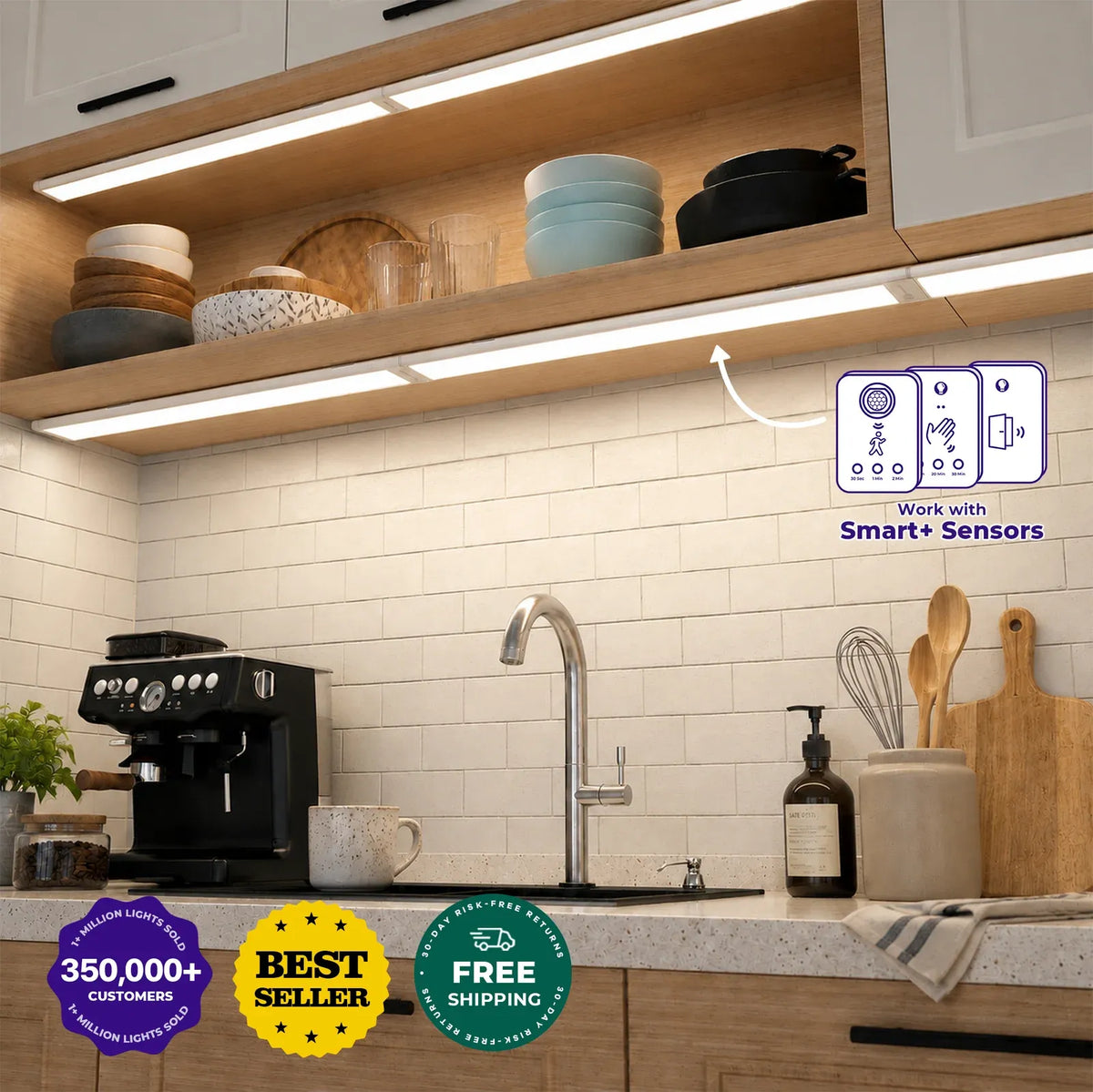 Rechargeable Cabinet Light