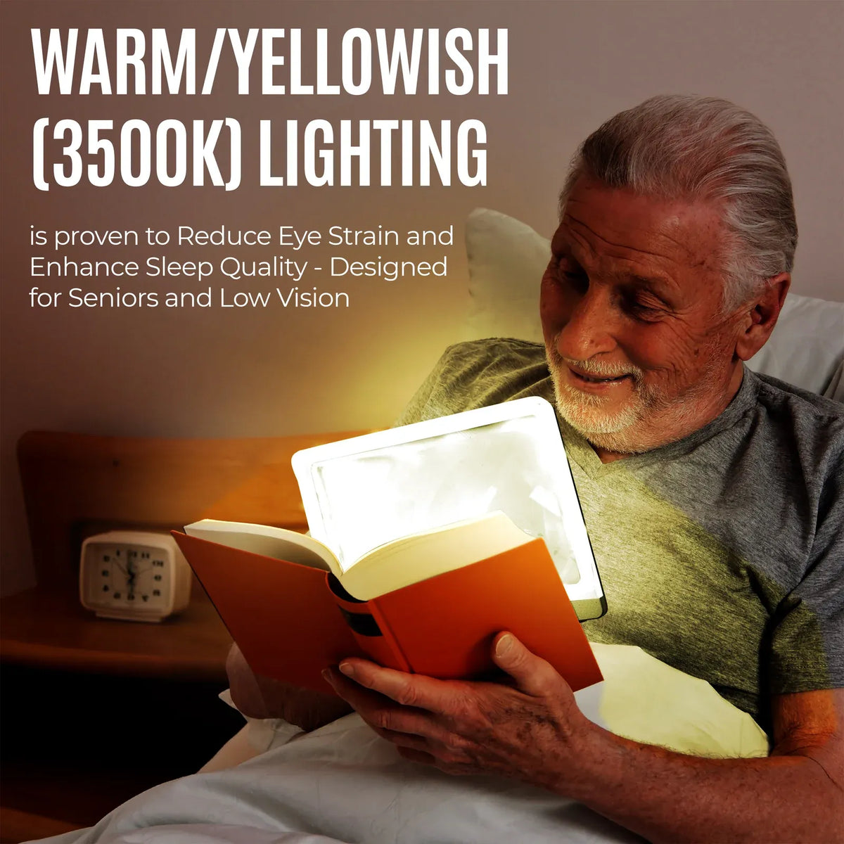 Rechargeable LED Page Magnifier