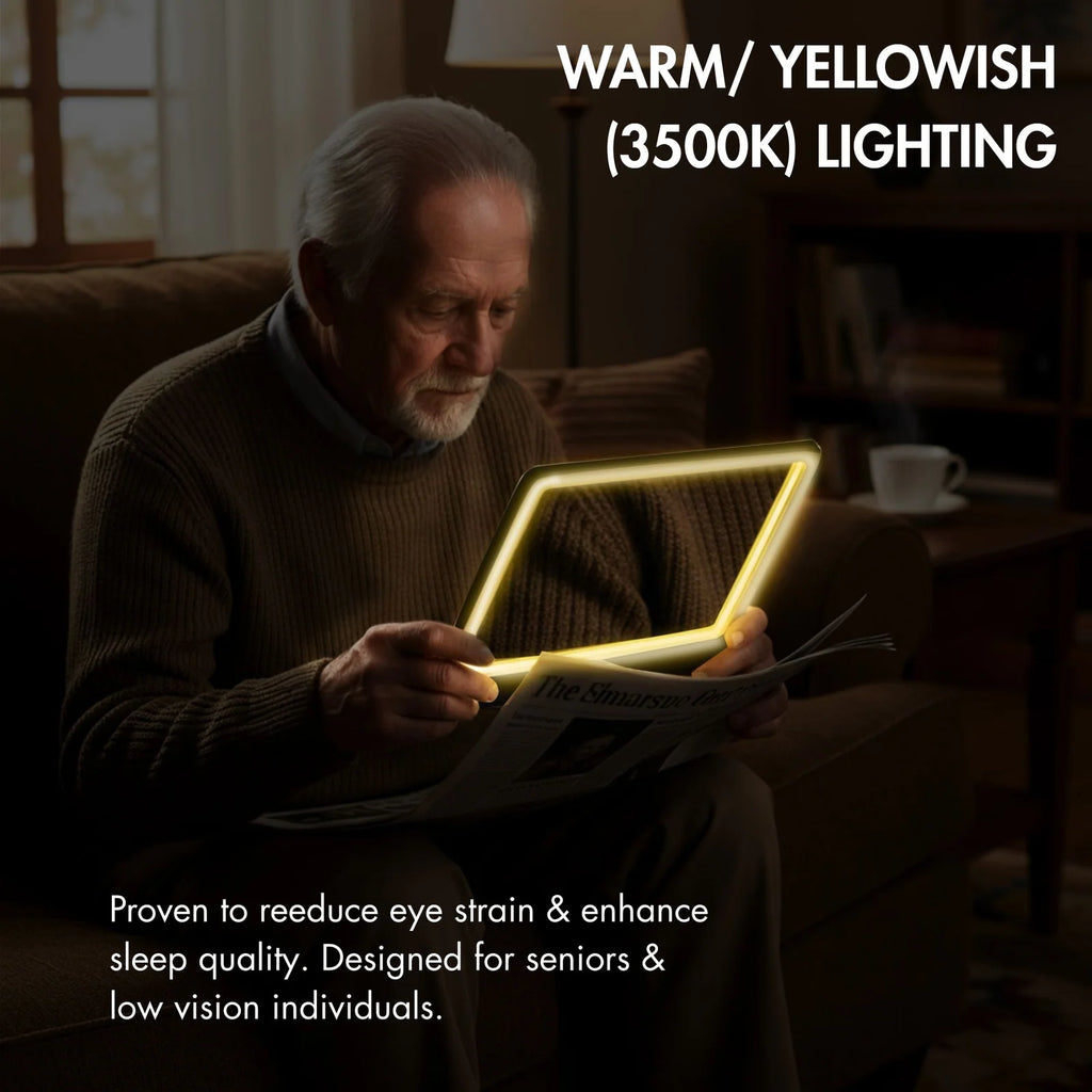 Rechargeable LED Page Magnifier