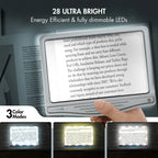 Rechargeable LED Page Magnifier