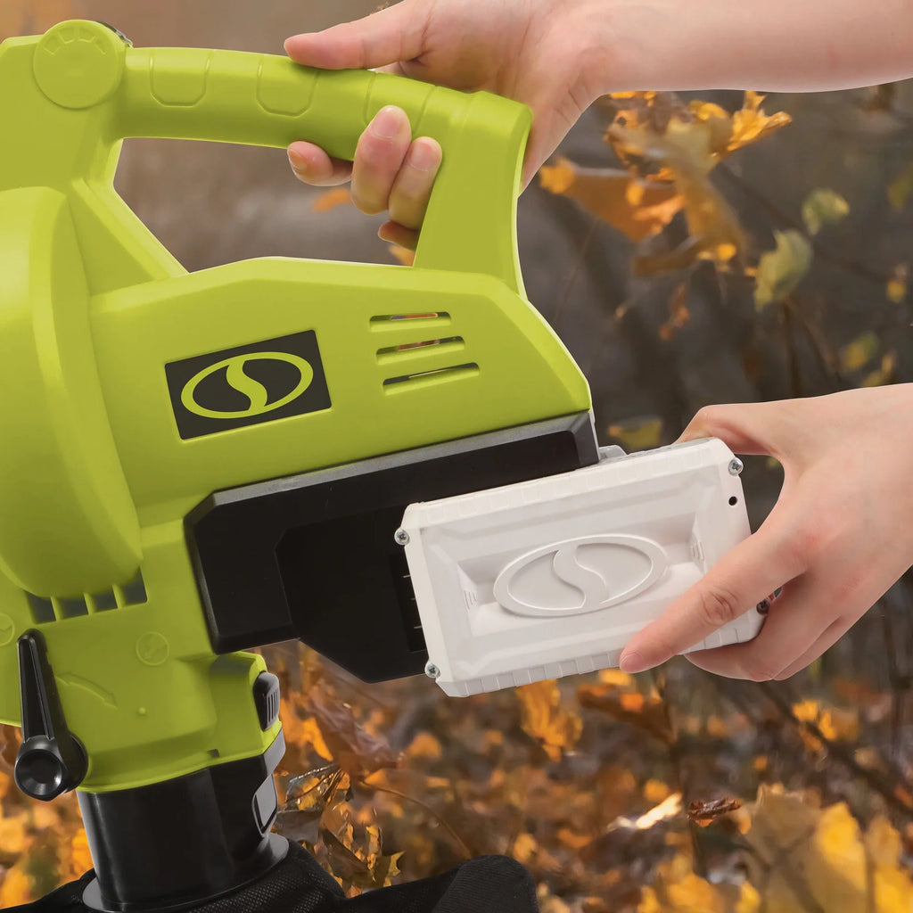 Rechargeable Lithium-Ion Tool Battery, 24V 5.0 Ah, with Charge Indicator for Cordless Outdoor Tools