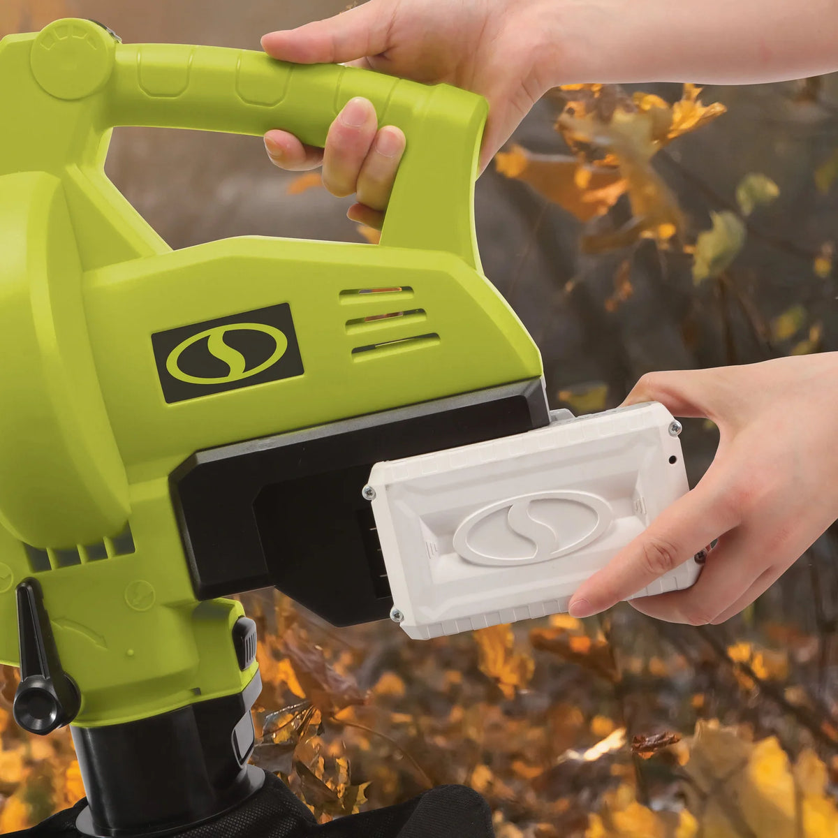 Rechargeable Lithium-Ion Tool Battery, 24V 5.0 Ah, with Charge Indicator for Cordless Outdoor Tools
