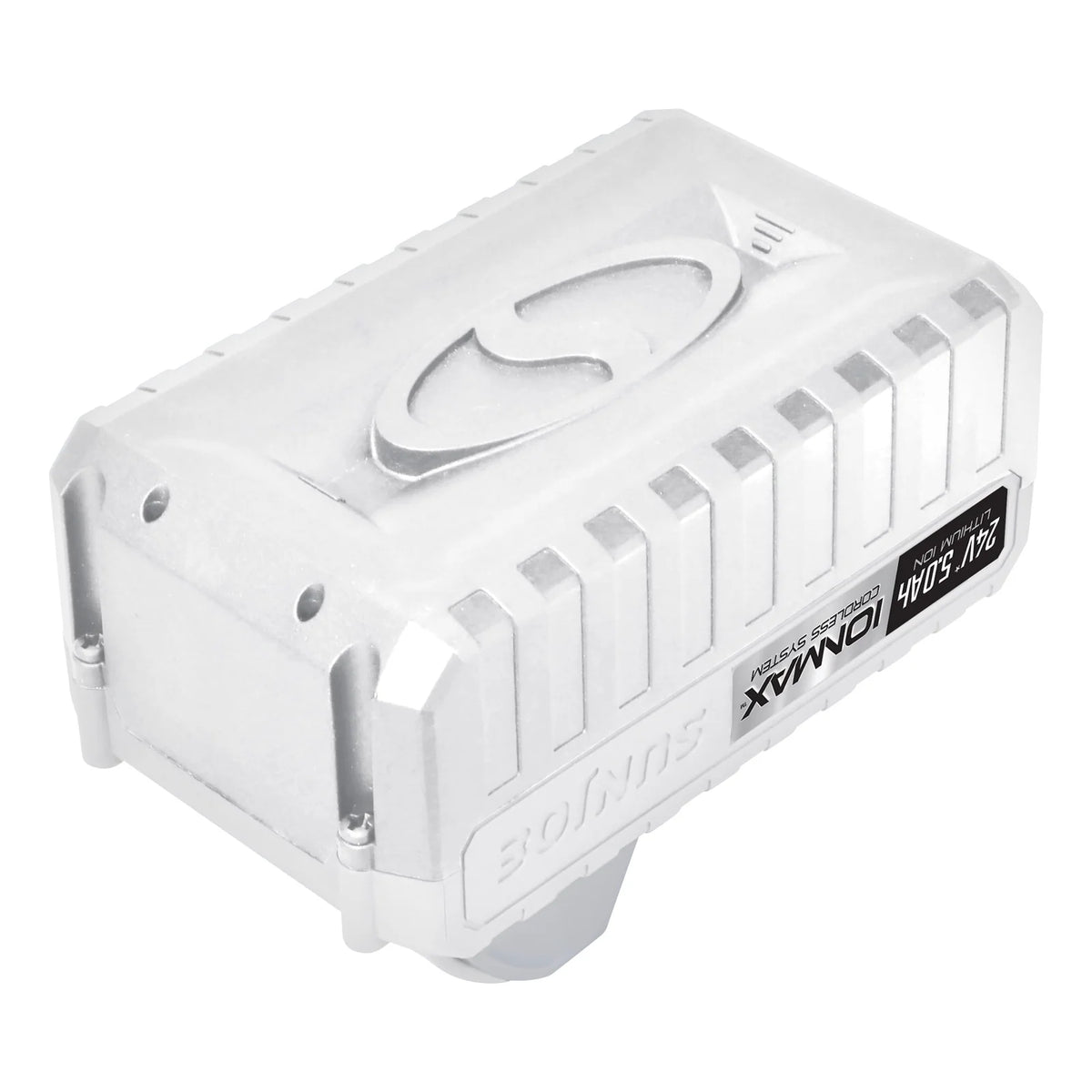 Rechargeable Lithium-Ion Tool Battery, 24V 5.0 Ah, with Charge Indicator for Cordless Outdoor Tools