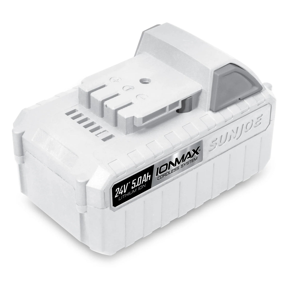 Rechargeable Lithium-Ion Tool Battery, 24V 5.0 Ah, with Charge Indicator for Cordless Outdoor Tools