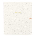 Recipe Binder with Eight Divided Tabs, Refillable Clear Sheets, and Pockets for Family Favorites