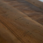 Reclaimed Hardwood Floating Shelves, Solid Wood Wall Storage with Hidden Brackets in Custom Widths and Depths