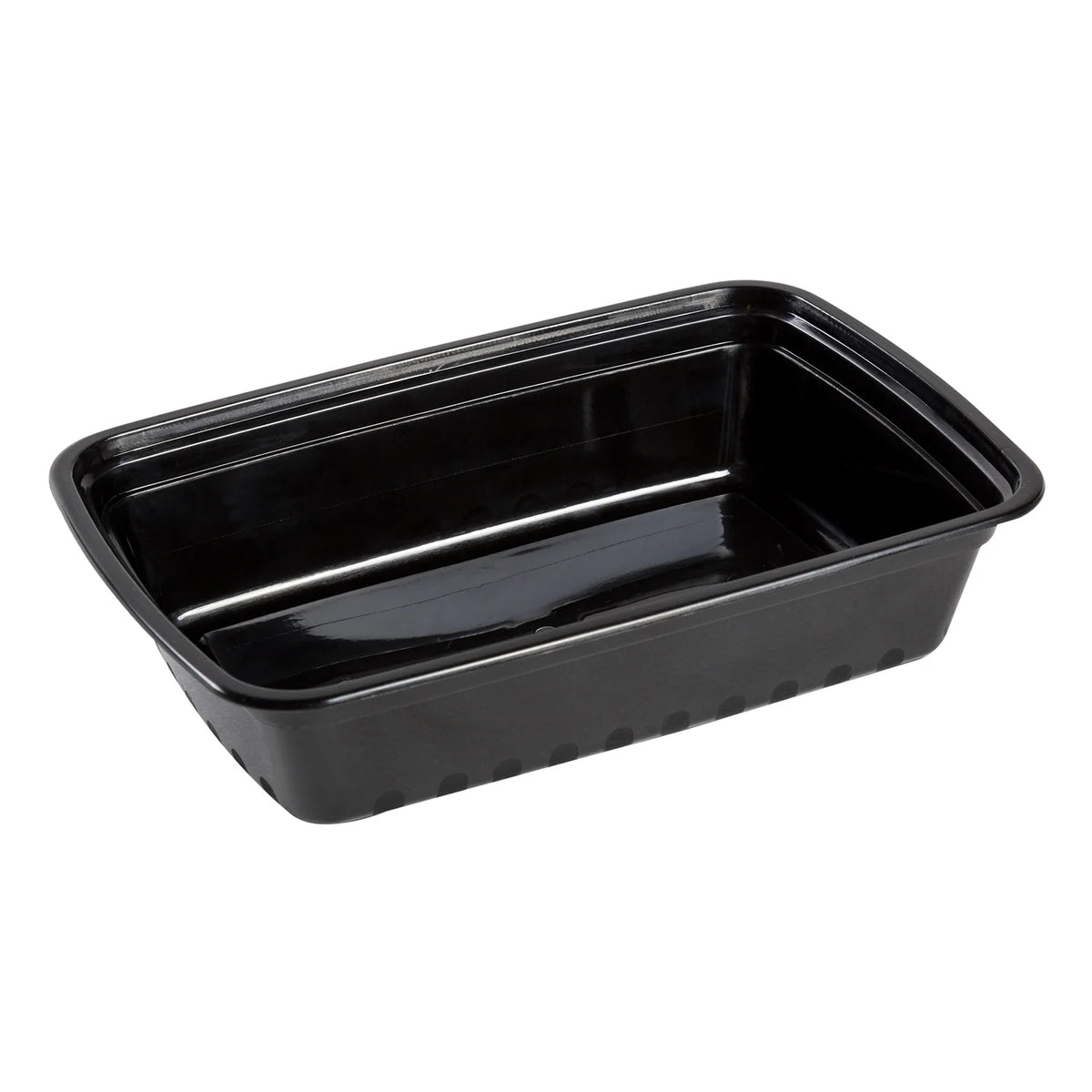 Rectangular Black Food Containers
