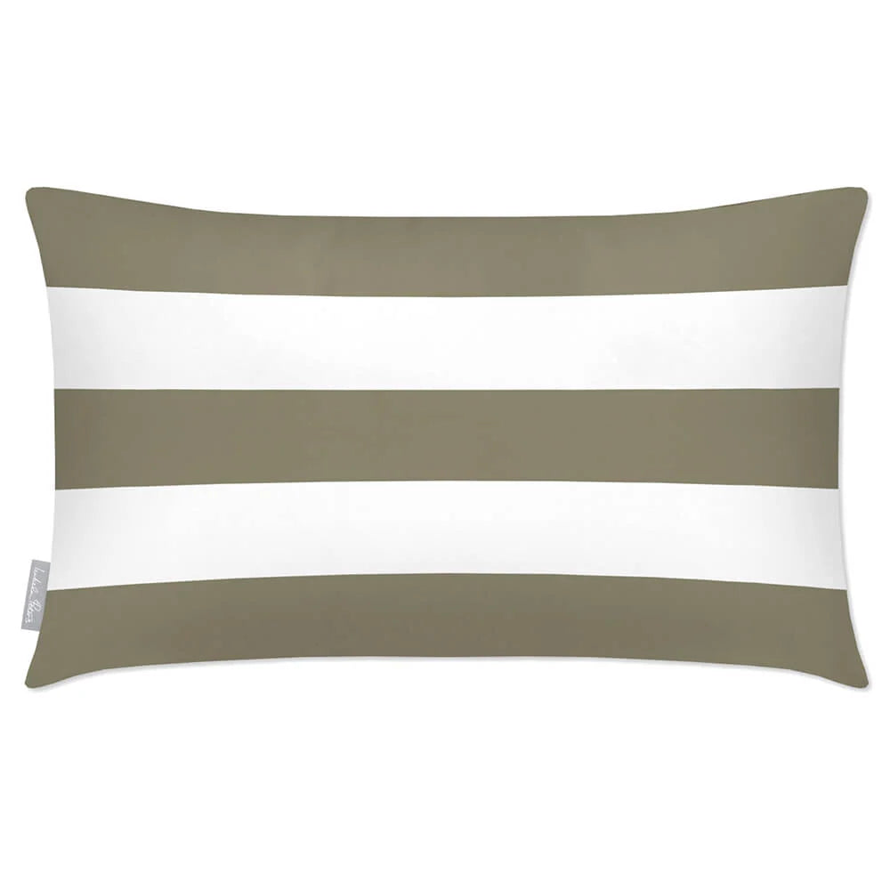 Rectangular Outdoor Cushion in Three H — Martini Olive / 50 x 30 cm / Martini Olive / 55 x 35 cm / Martini Olive / 60 x 40 cm