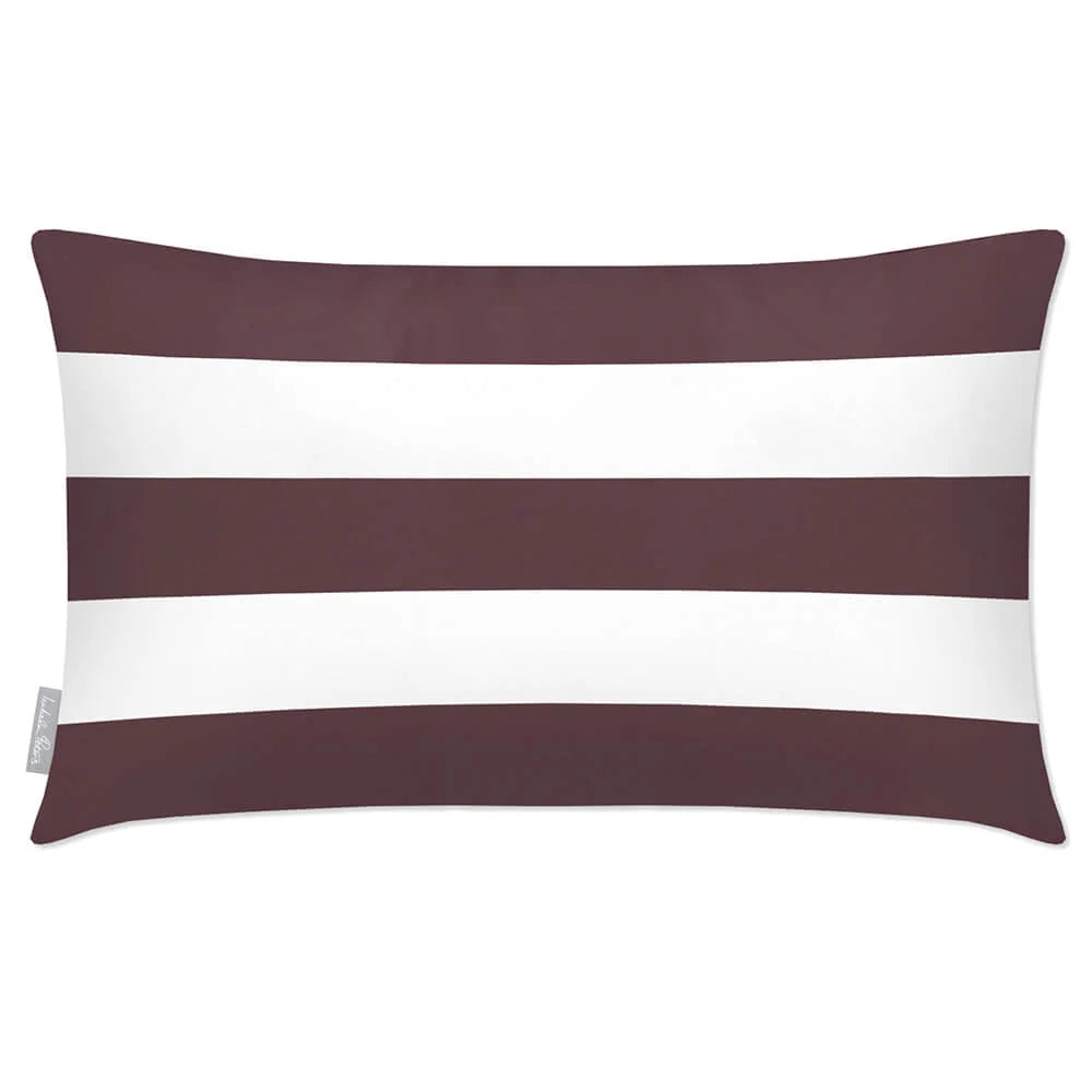 Rectangular Outdoor Cushion in Three H — Italian Grape / 50 x 30 cm / Italian Grape / 55 x 35 cm / Italian Grape / 60 x 40 cm