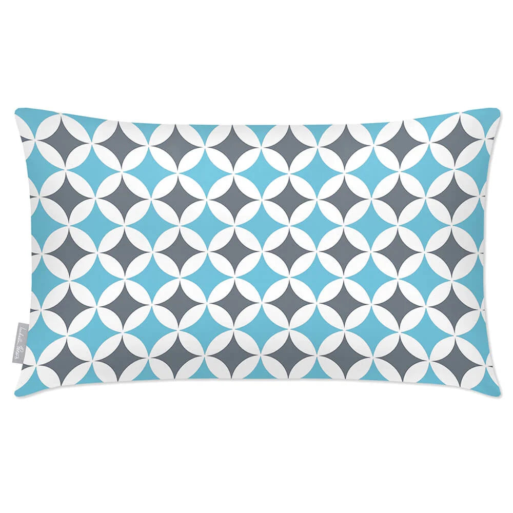 Rectangular Outdoor — Celeste Blue And Grey / 50 x 30 cm / Celeste Blue And Grey / 55 x 35 cm / Celeste Blue And Grey / 60 x 