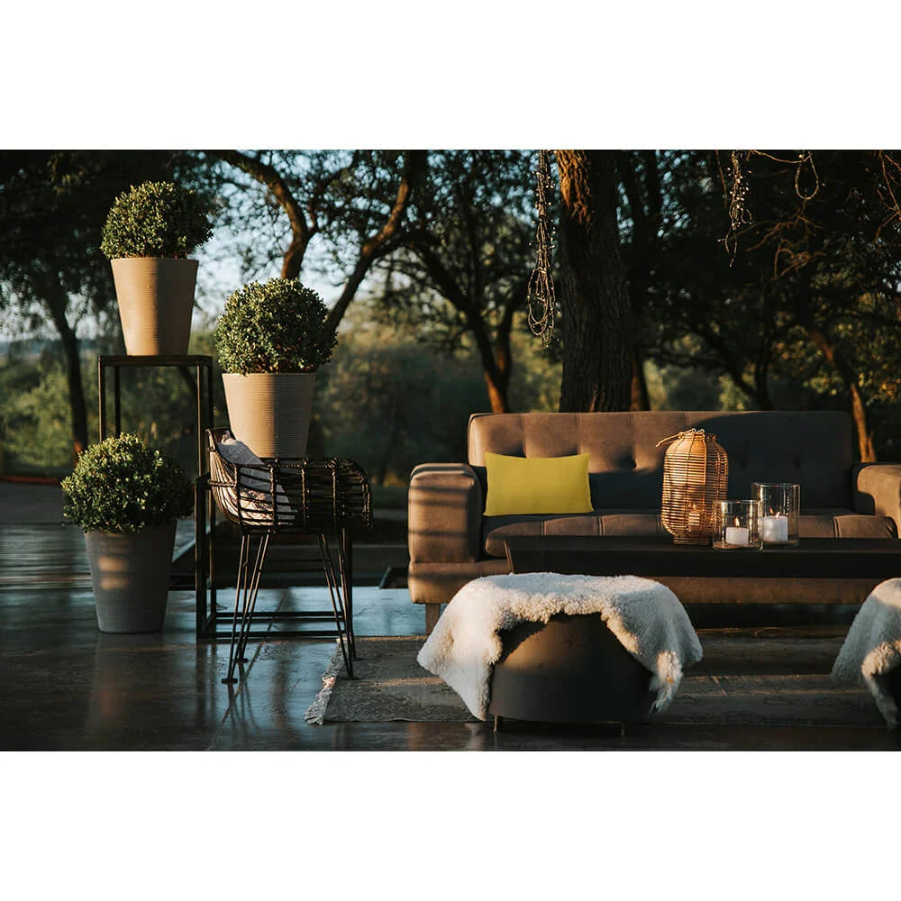 Rectangular Outdoor Garden Cushion in Muted and Vibrant Colours for Comfortable Patio and Balcony Seating