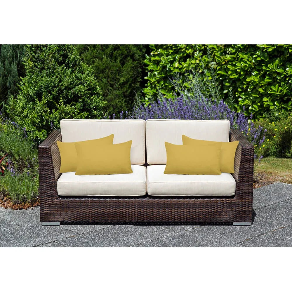 Rectangular Outdoor Garden Cushion in Muted and Vibrant Colours for Comfortable Patio and Balcony Seating